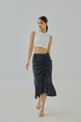 Geraldine Open Back Tie Top